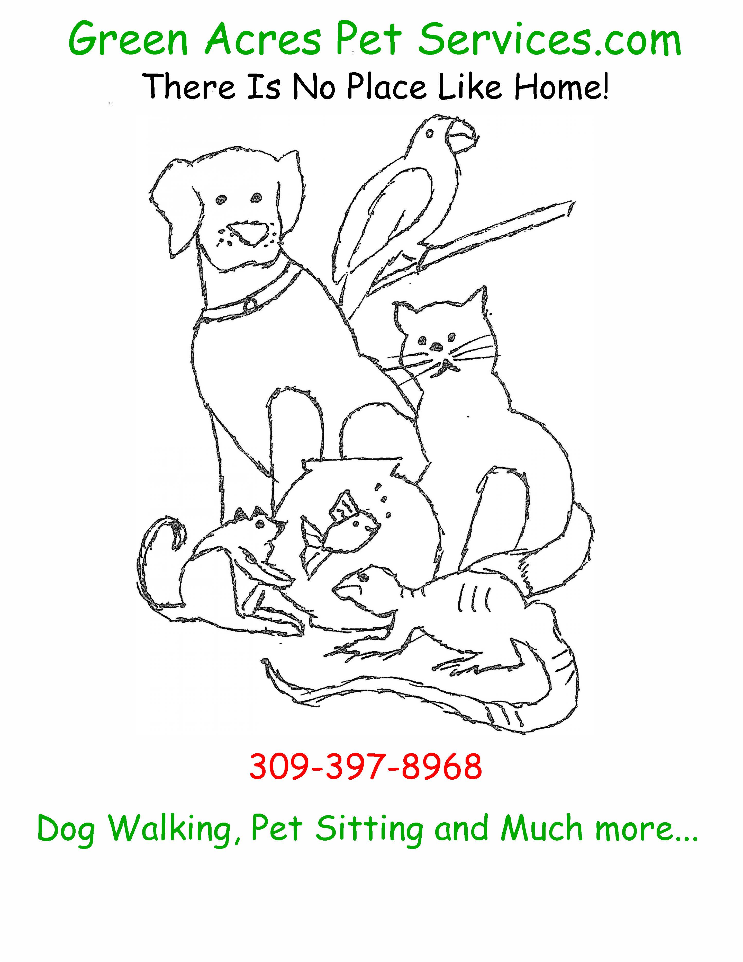 Logo for Green Acres Pet Services